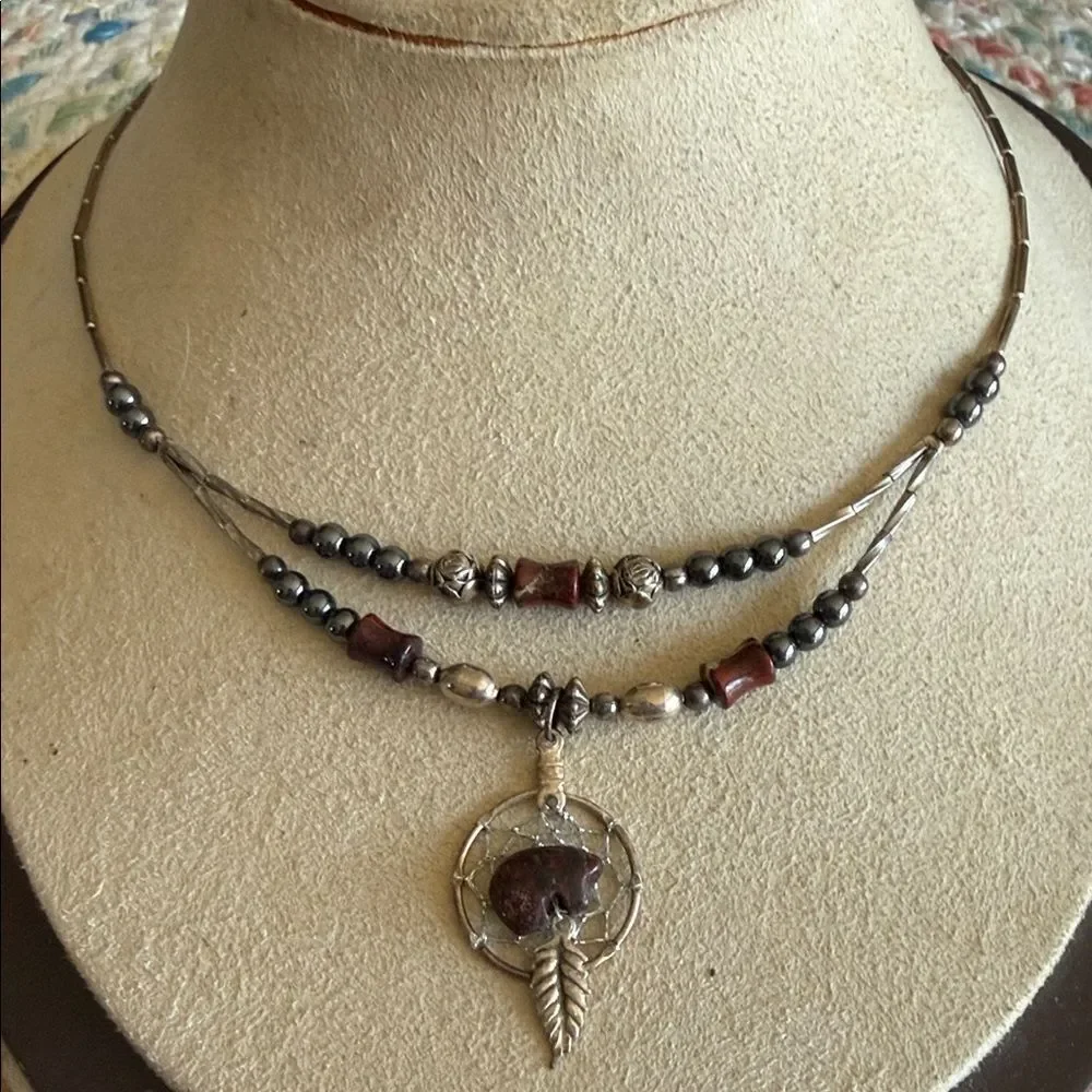 Dreamcatcher Bohemian Necklace!